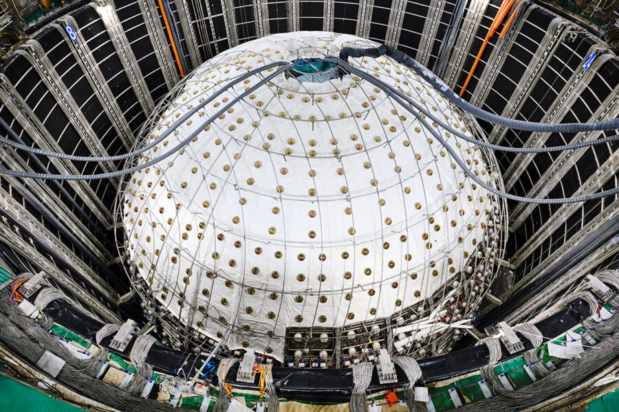 A major new neutrino experiment is nearing completion